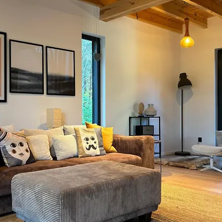 Vakantiehuis Forest Modern Barn And Private Woods *